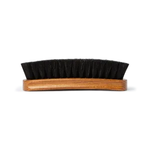 6 Inch 100% Horsehair Shine Brush - Black