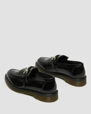 Adrian Snaffle Dr. Sleek Leather Kiltie Loafers. Martens