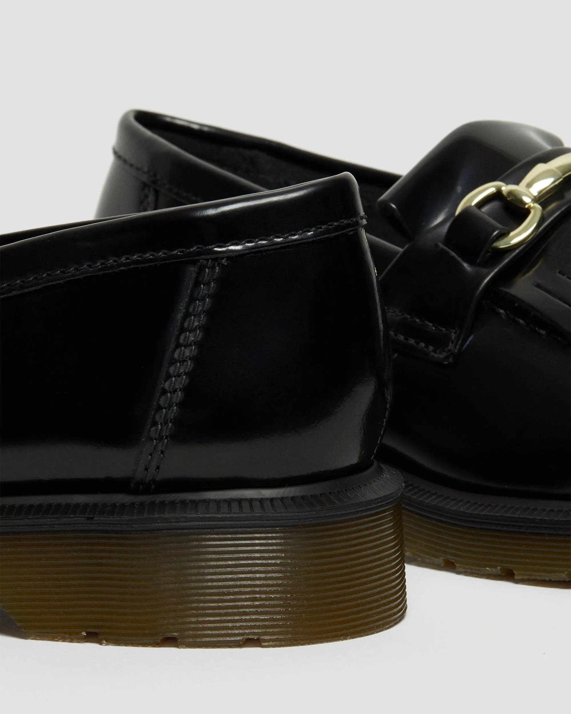 Adrian Snaffle Dr. Sleek Leather Kiltie Loafers. Martens