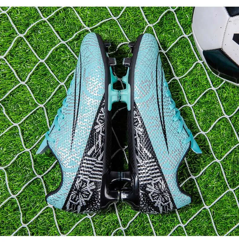 Adult and Kids' Low-Top Soccer Cleats for Training, Large Sizes