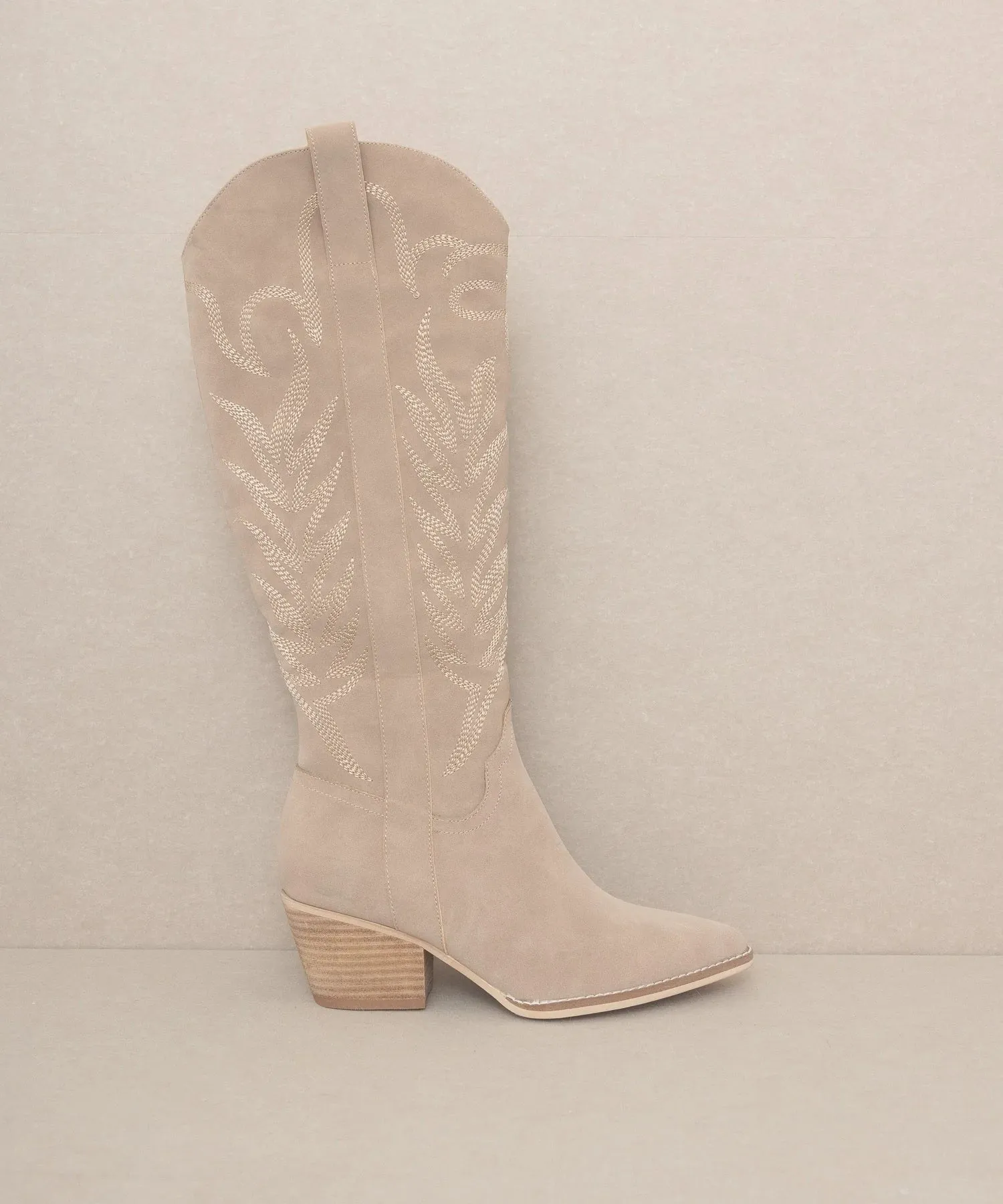 Barcelona Knee High Western Boots