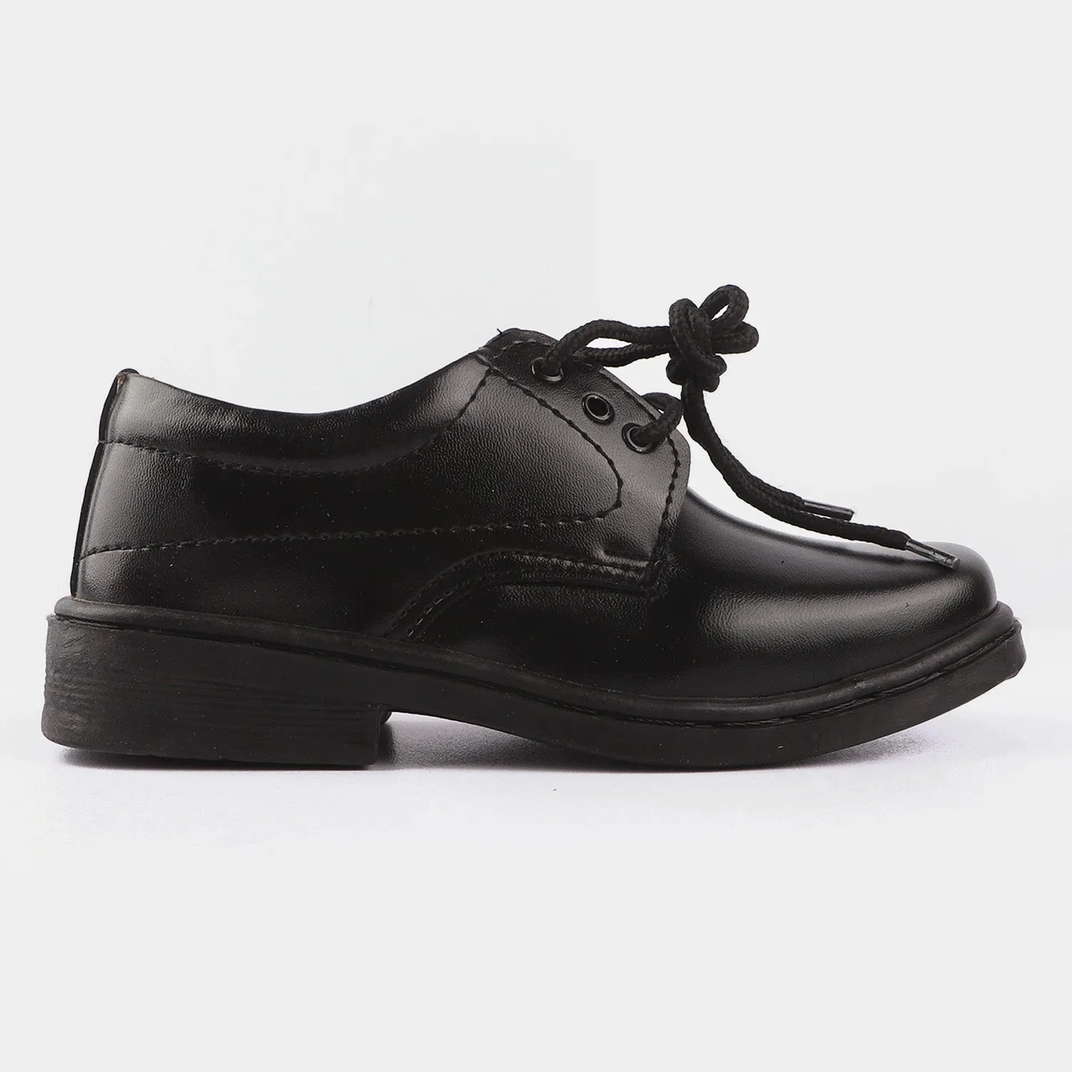 Boys School Shoes TS-14A-BLACK