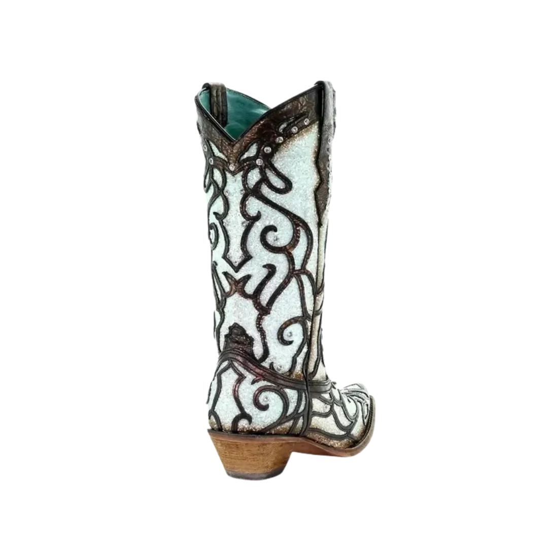 Corral Boots Women's Sky Blue Snip Toe Boot