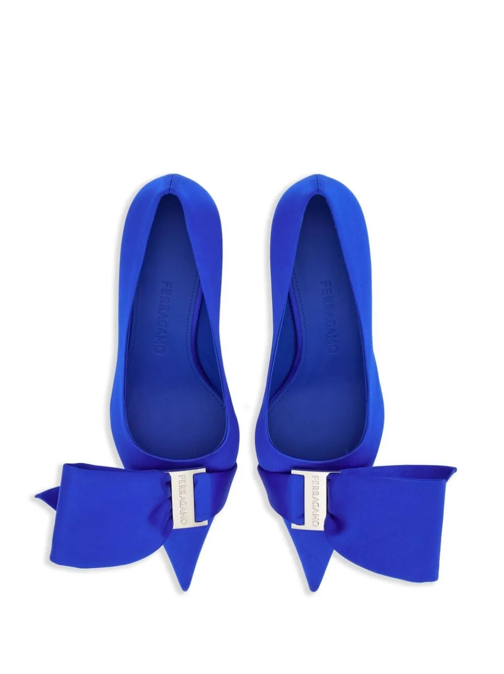 Ferragamo With Heel Blue