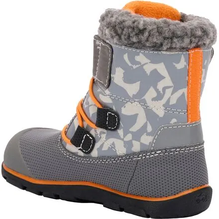 Gilman Waterproof Insulated Boots - See Kai Run Boys, Grey/Orange