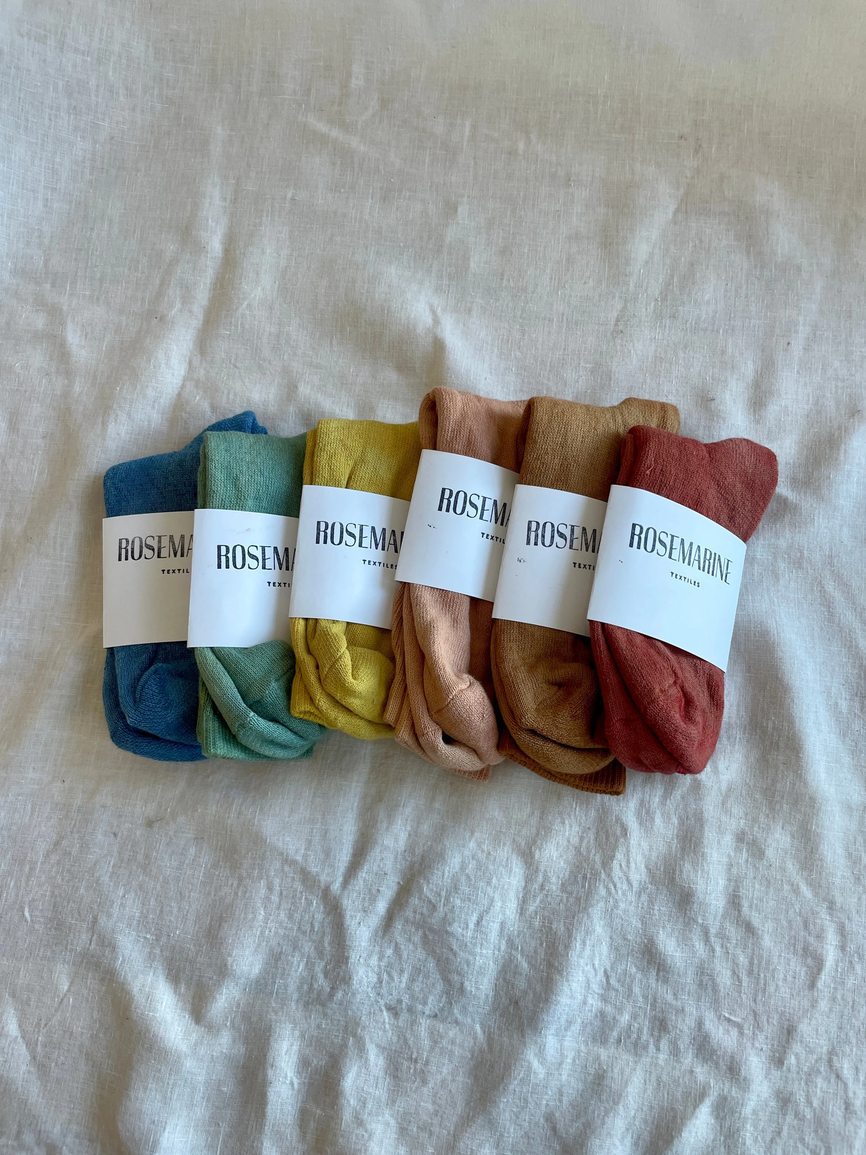 Green Organic Cotton Plant Dyed Socks