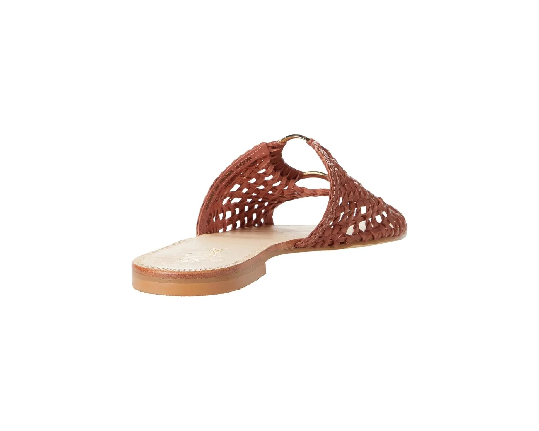 Hayden Leather Slide Sandal