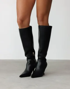 Ilissa Boots (Black) - By Billini