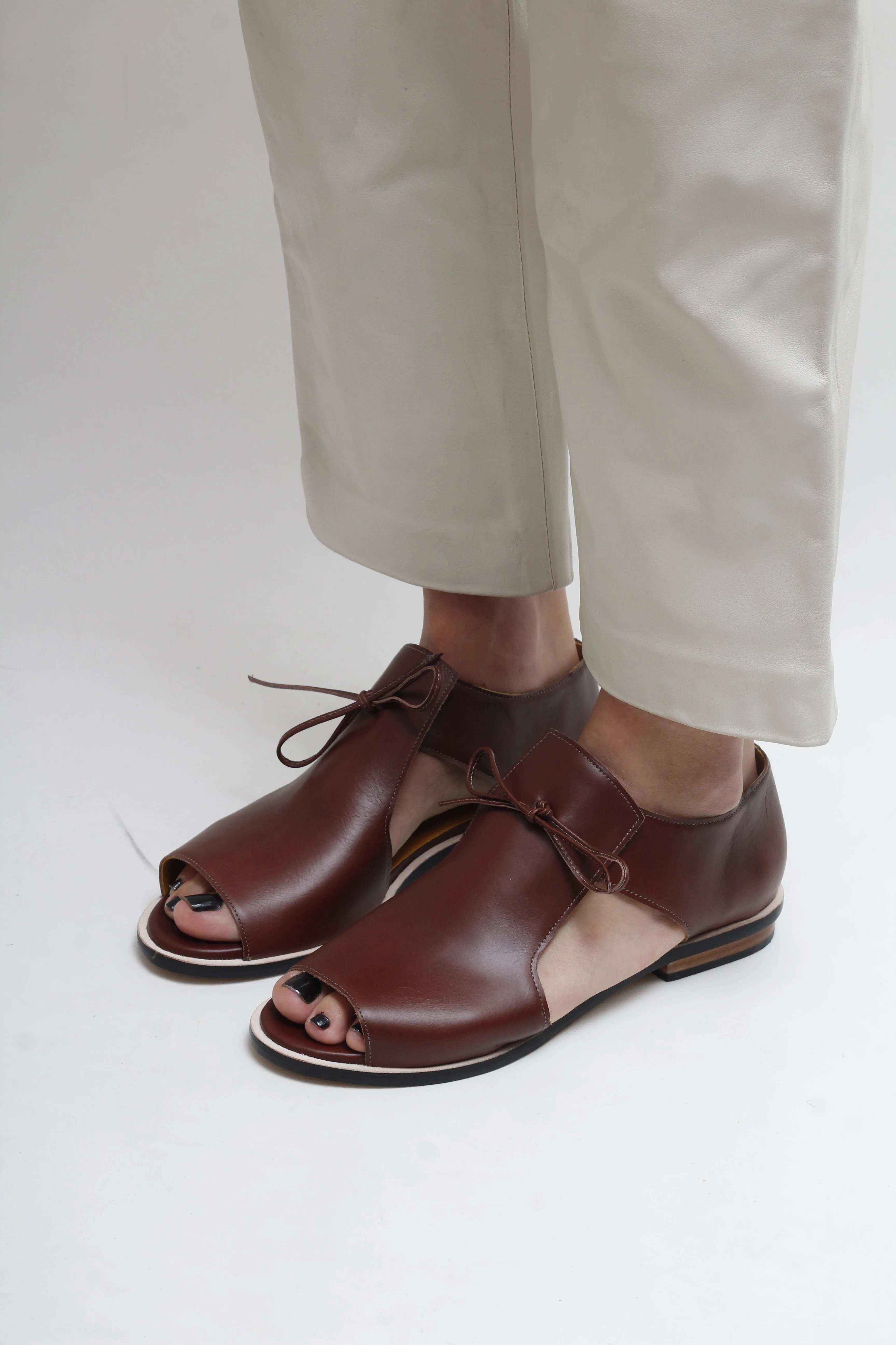 Lisa Coffee Brown Sandals