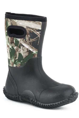 LITTLE BOYS CAMO BARN BOOT