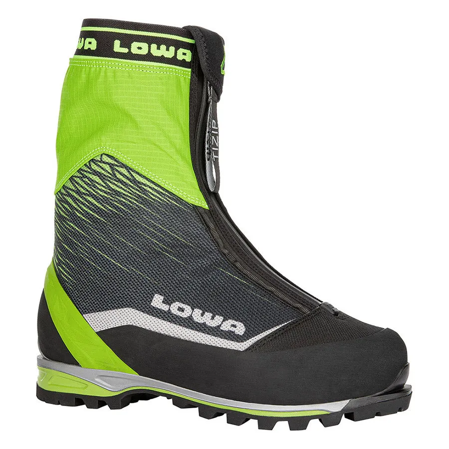 Lowa Alpine Ice GTX trekking boots, black/lime