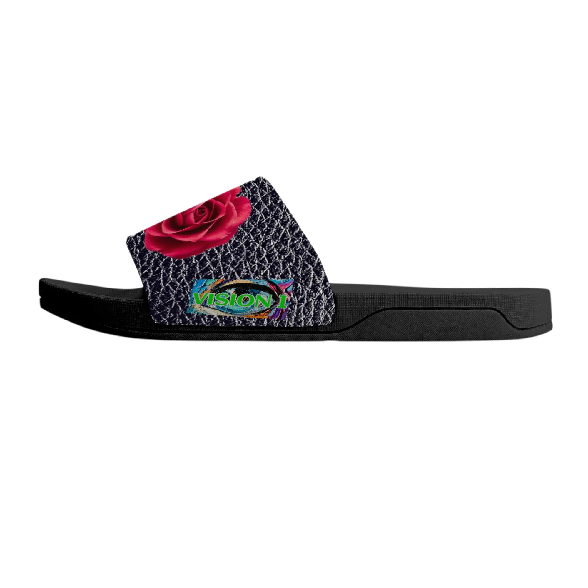 Majestic Rose Print | Sandals Customized | Shoe Zero