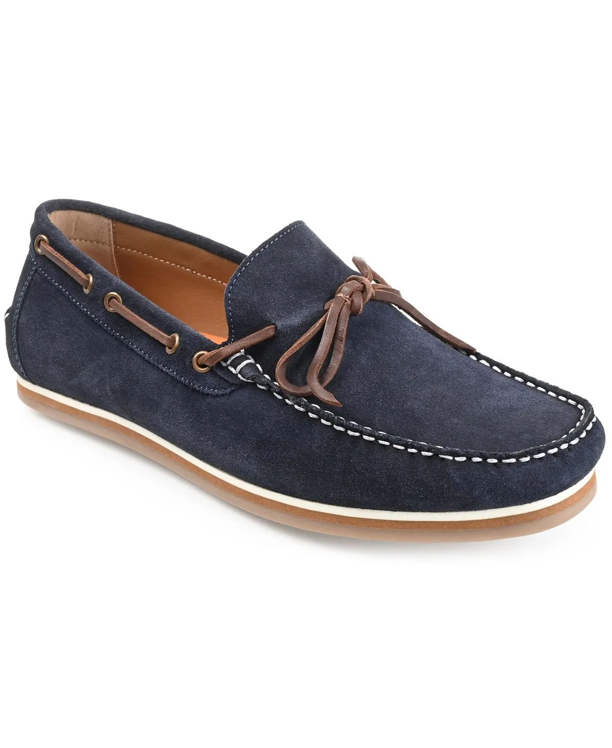 Men's moccasins sadler moccasins Thomas & Vine, blue