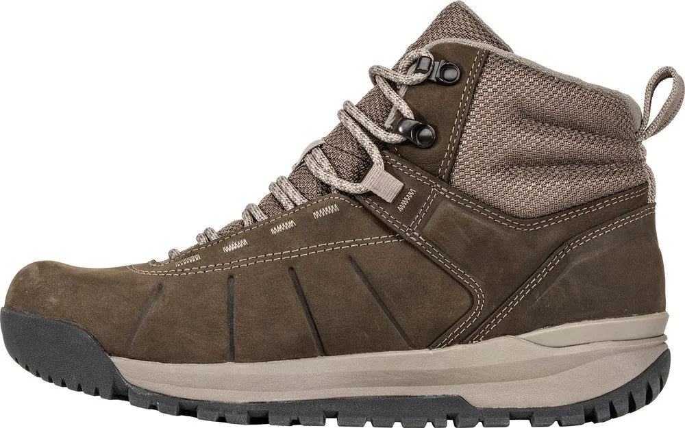 Men's Oboz Andesite II Mid Insulated Waterproof Color: Pebble Brown