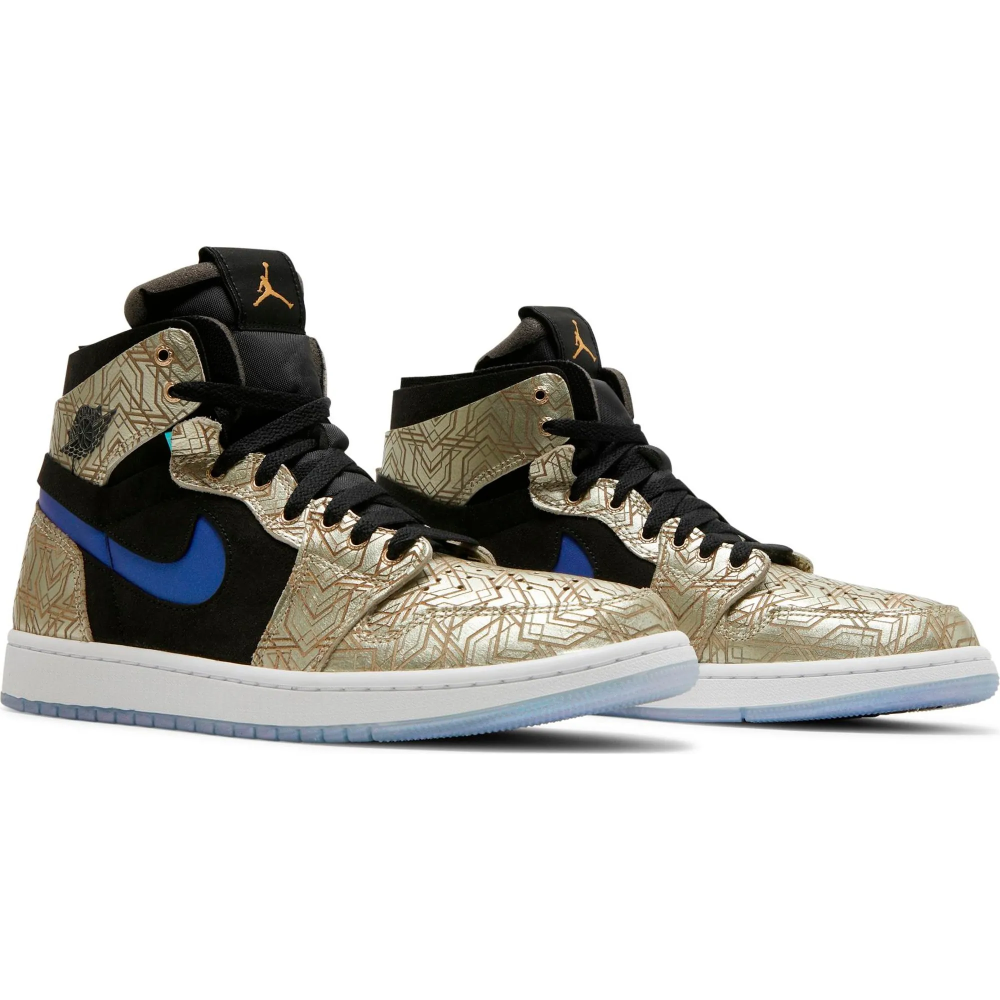 Nike Air Jordan 1 Zoom Comfort Sneakers, Gold