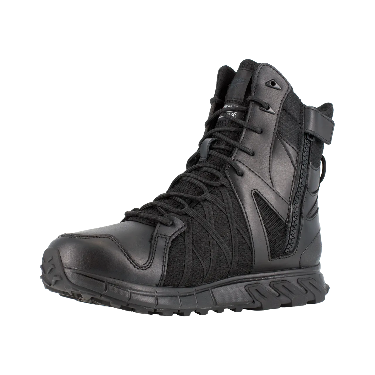 Reebok Trailgrip 8" Tactical Waterproof Insulated Boots with Side Zipper - RB3455