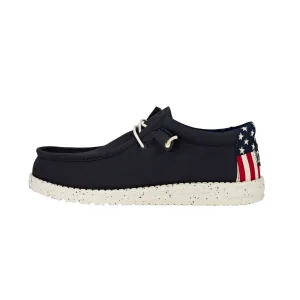 Wally Toddler Americana - Navy/White